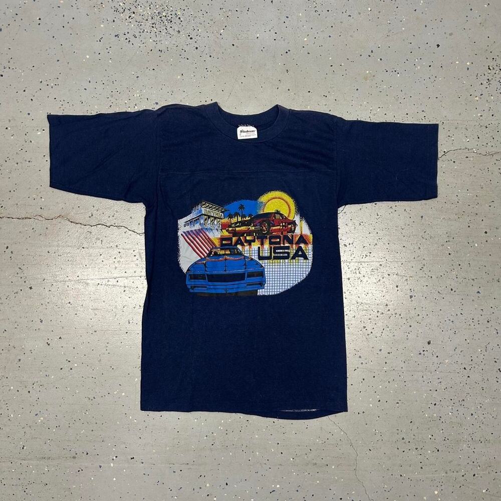 VTG 1980s Daytona USA racing tee